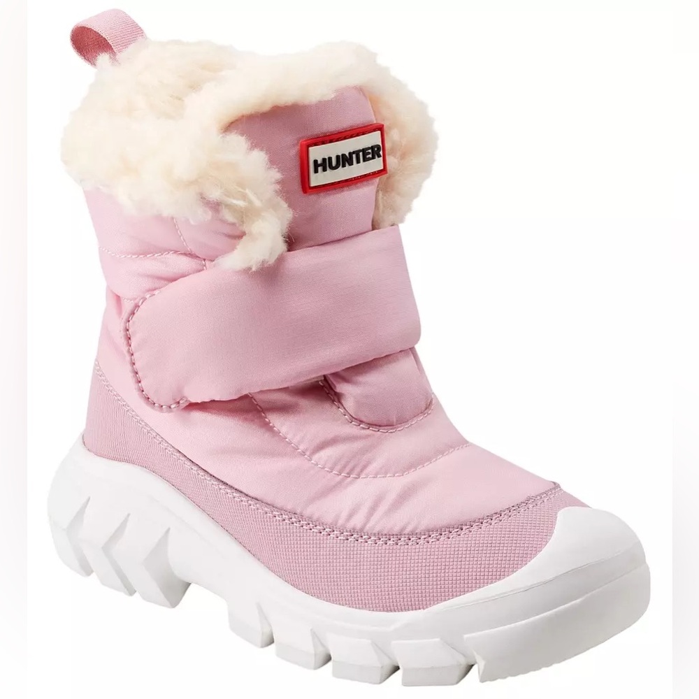 HUNTER Kids Igloo Waterproof Boots - Pink - Toddler 13